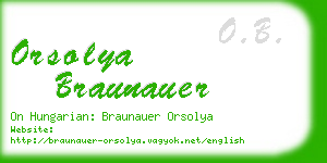 orsolya braunauer business card